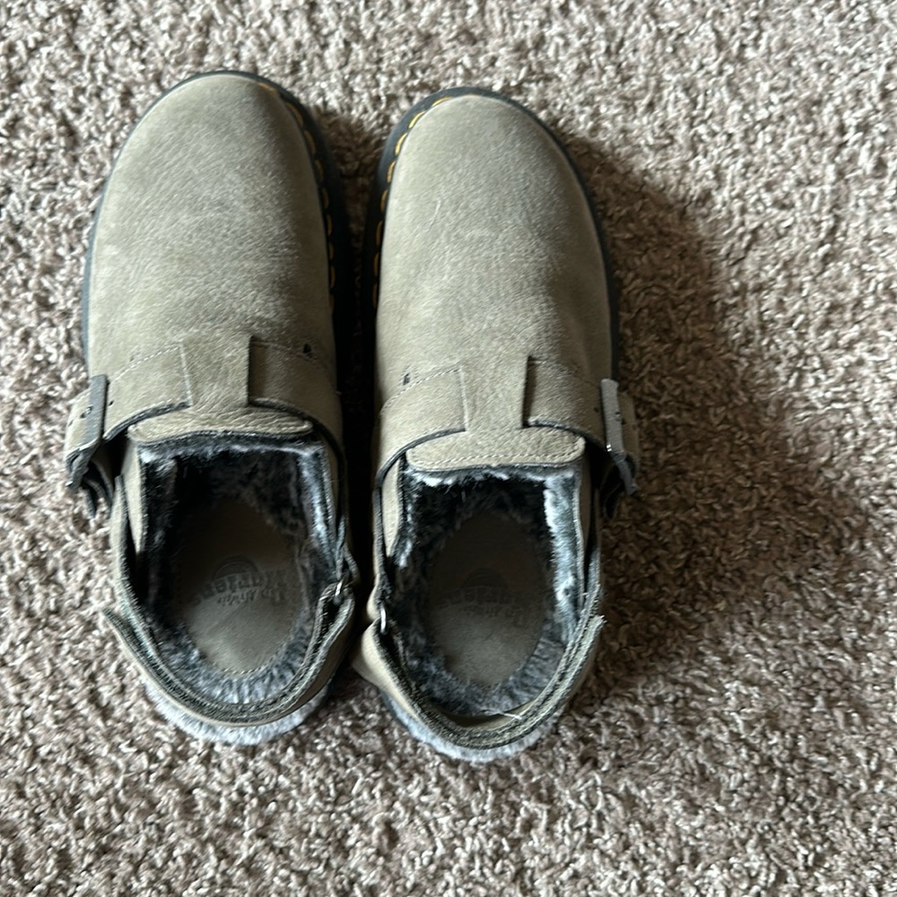 JORGE II FAUX
FUR LINED
NUBUCK
SLINGBACK
MULES